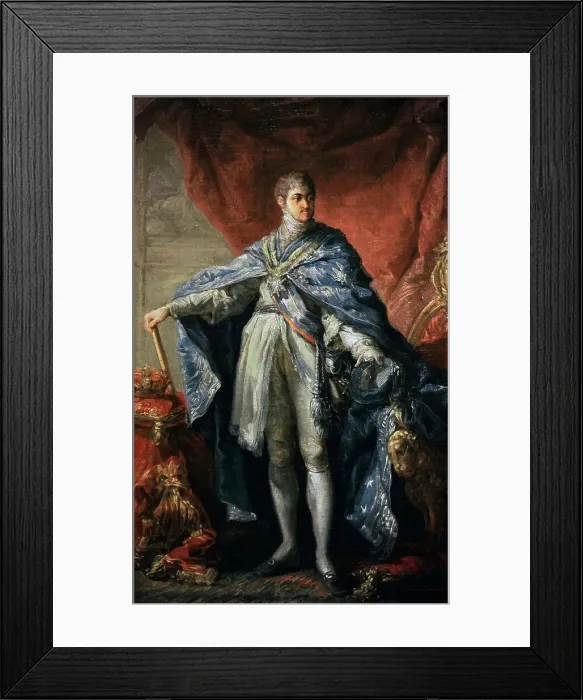 Framed Print : Ferdinand VII wearing the Habit of the Order of Charles III Framed Print : Ferdinand VII wearing the Habit of the Order of Charles III