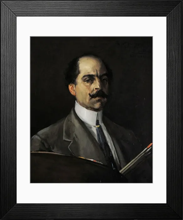 Framed Print : Self-portrait, 1910, by Eugenio Lucas Villaamil Framed Print : Self-portrait, 1910, by Eugenio Lucas Villaamil
