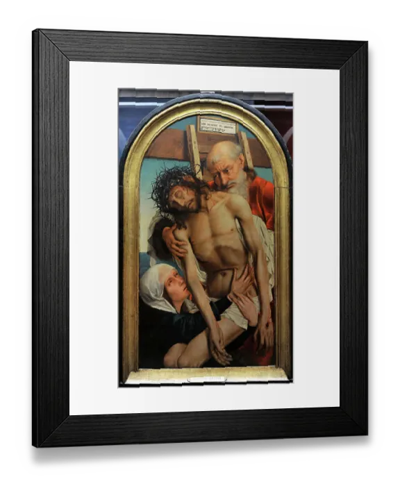 Framed Print : Triptych of the Descent. Descent from the Cross by Matsys Framed Print : Triptych of the Descent. Descent from the Cross by Matsys