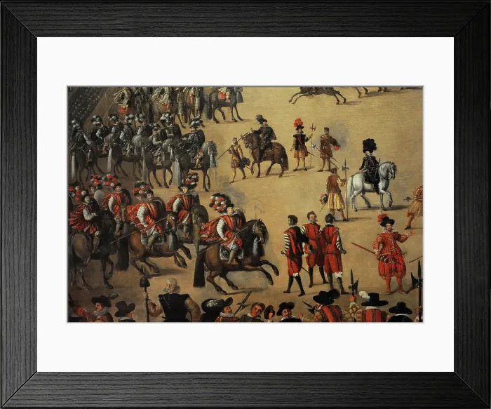 Framed Print : Royal Festivities in the Plaza Mayor, 1623. Detail Framed Print : Royal Festivities in the Plaza Mayor, 1623. Detail