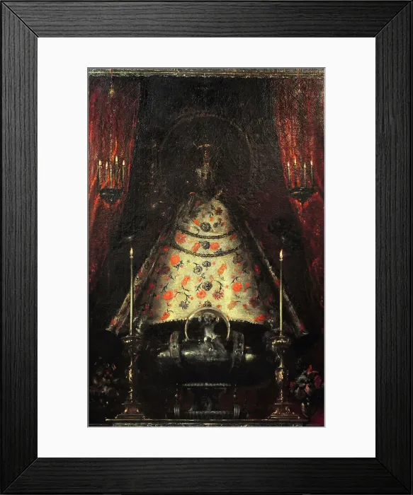 Framed Print : Our Lady of Atocha, circa 1680, by Juan Carreno de Miranda Framed Print : Our Lady of Atocha, circa 1680, by Juan Carreno de Miranda