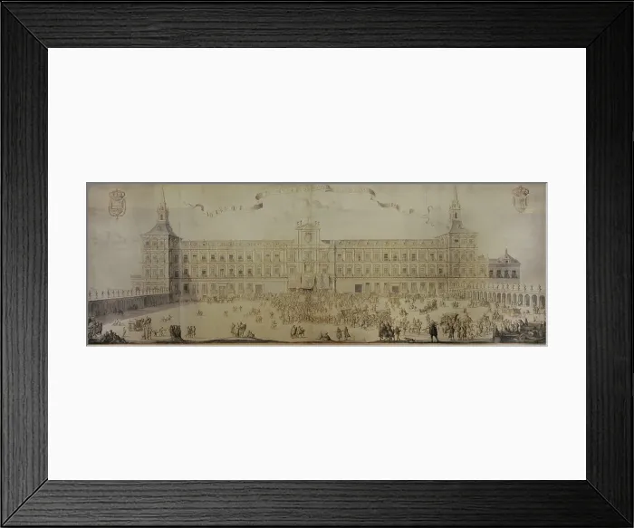 Framed Print : Acclamation of Philip V in Madrid (November 24, 1700) Framed Print : Acclamation of Philip V in Madrid (November 24, 1700)