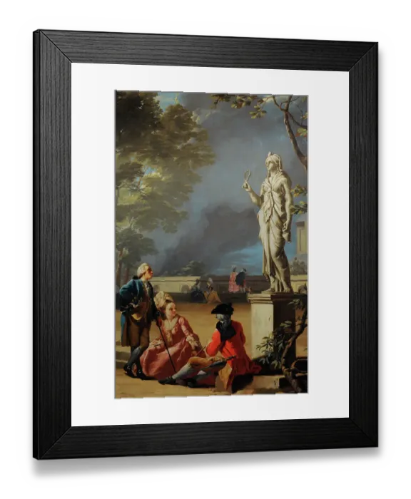 Framed Print : The Garden of El Retiro near the Walls of the Bronze Horse Framed Print : The Garden of El Retiro near the Walls of the Bronze Horse