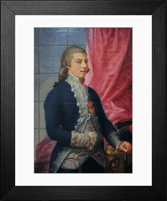 Framed Print : Manuel de Godoy y Alvarez de Faria (1767-1851), circa 1790 Framed Print : Manuel de Godoy y Alvarez de Faria (1767-1851), circa 1790