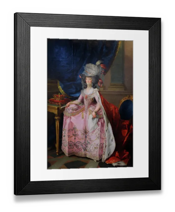 Framed Print : Maria Luisa of Parma (1751-1819). 1789, by Velazquez Framed Print : Maria Luisa of Parma (1751-1819). 1789, by Velazquez