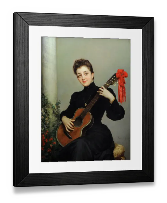 Framed Print : In the Courtyard, 1893, by Ricardo de Madrazo y Garreta Framed Print : In the Courtyard, 1893, by Ricardo de Madrazo y Garreta