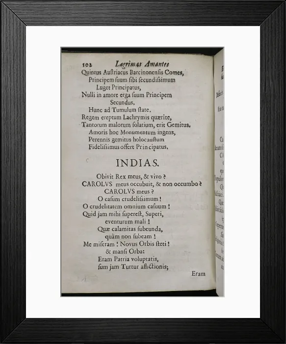 Framed Print : Death of Charles II of Spain (1661-1700) Framed Print : Death of Charles II of Spain (1661-1700)
