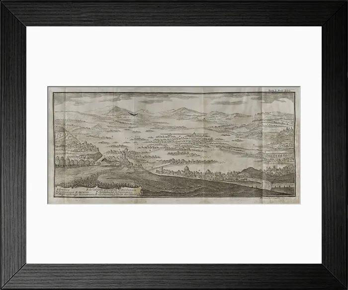 Framed Print : Representation of the city of Mexico (Mexico-Tenochtitlan) Framed Print : Representation of the city of Mexico (Mexico-Tenochtitlan)