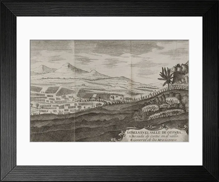 Framed Print : Battle of Otumba (7th July 7, 1520) Framed Print : Battle of Otumba (7th July 7, 1520)