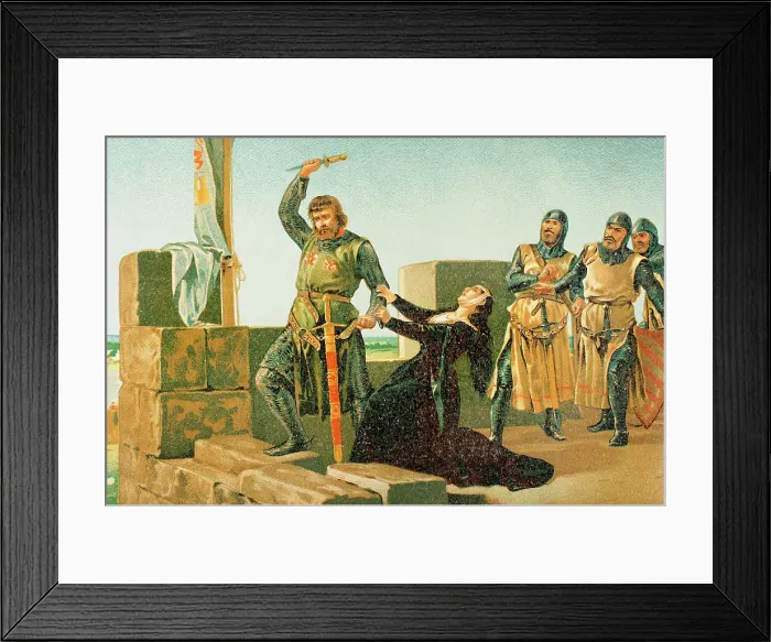 Framed Print : Alonso Perez de Guzman, called Guzman the Good Framed Print : Alonso Perez de Guzman, called Guzman the Good
