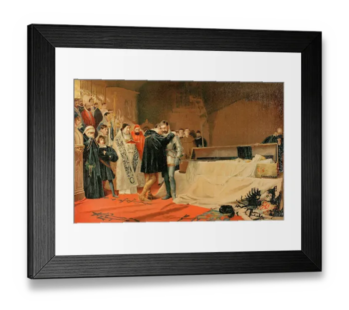Framed Print : Saint Francis Borgia (1510-1572). Marquis of Lombay Framed Print : Saint Francis Borgia (1510-1572). Marquis of Lombay