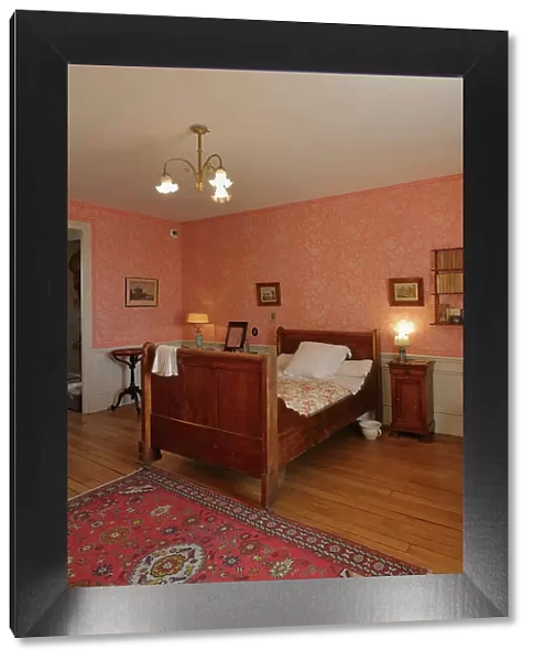 Bedroom, Home of Renoir, Essoyes, Aube, France
