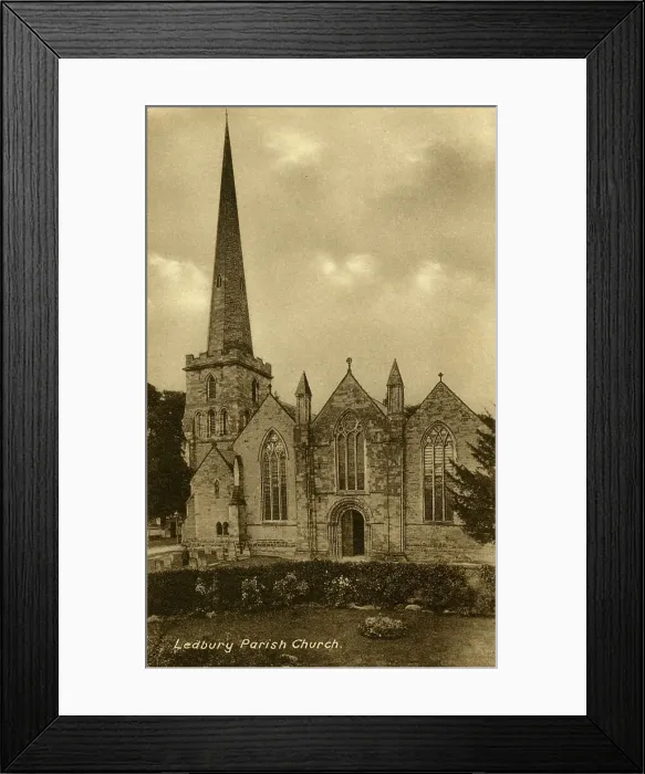 Framed Print : Ledbury Parish Church, Herefordshire Framed Print : Ledbury Parish Church, Herefordshire