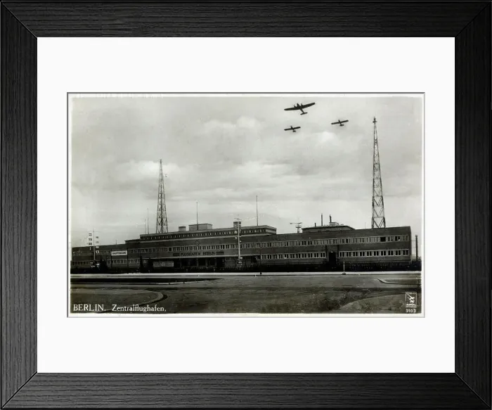 Framed Print : Berlin's Tempelhof airport, Berlin, Germany Framed Print : Berlin's Tempelhof airport, Berlin, Germany