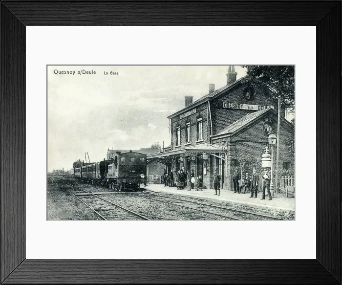 Framed Print : Quesnoy-sur-Deule - commune in the Nord department, France Framed Print : Quesnoy-sur-Deule - commune in the Nord department, France