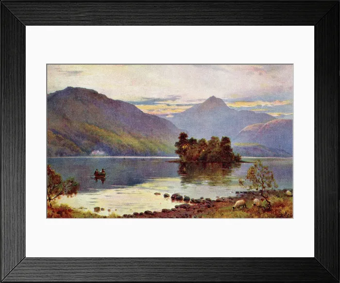 Framed Print : Loch Lomond, Wallace's Isle & Inversnaid from Inveruglas Framed Print : Loch Lomond, Wallace's Isle & Inversnaid from Inveruglas