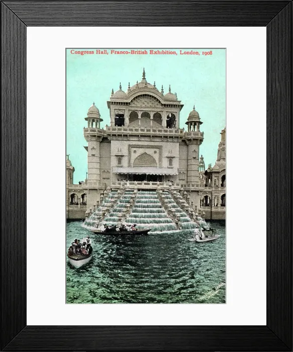 Framed Print : Congress Hall - Franco-British Exhibition, London Framed Print : Congress Hall - Franco-British Exhibition, London