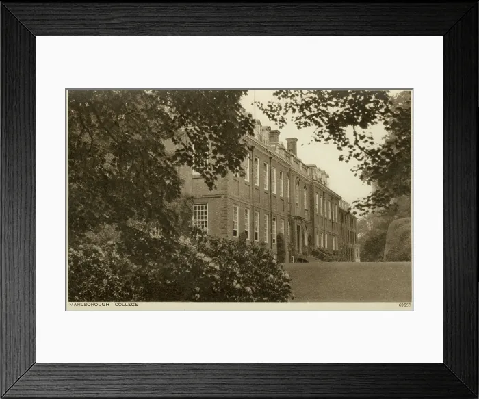 Framed Print : Marlborough, Wiltshire - Marlborough College Framed Print : Marlborough, Wiltshire - Marlborough College