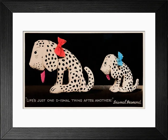 Framed Print : Dismal Desmond Framed Print : Dismal Desmond