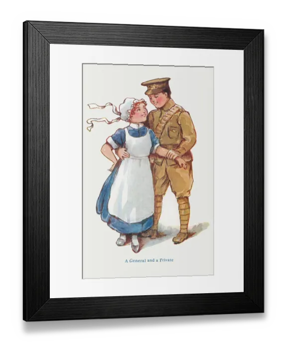 Framed Print : WWI Romance Framed Print : WWI Romance