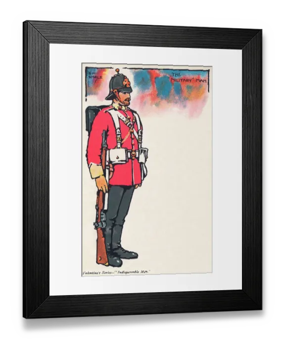 Framed Print : The Military Man Framed Print : The Military Man