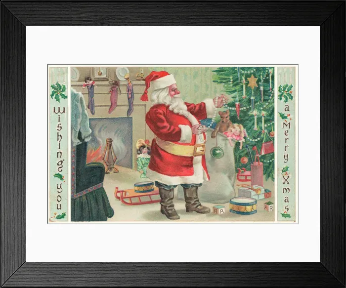 Framed Print : Santa Claus Framed Print : Santa Claus