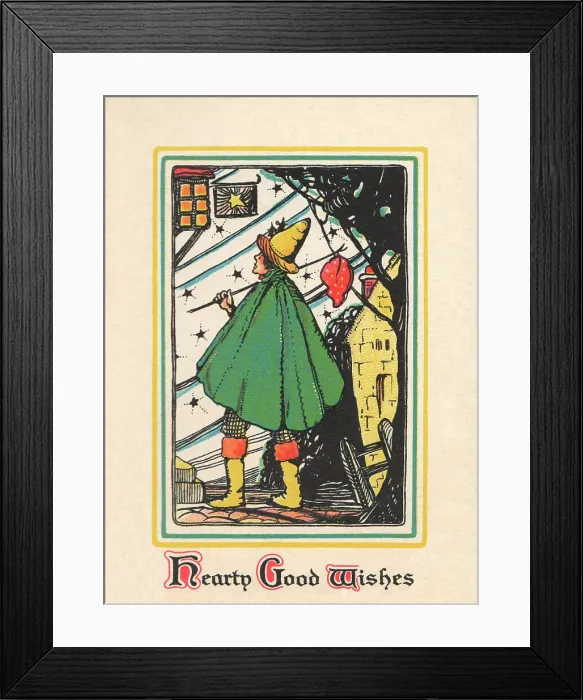 Framed Print : Pilgrim Following a Star Framed Print : Pilgrim Following a Star