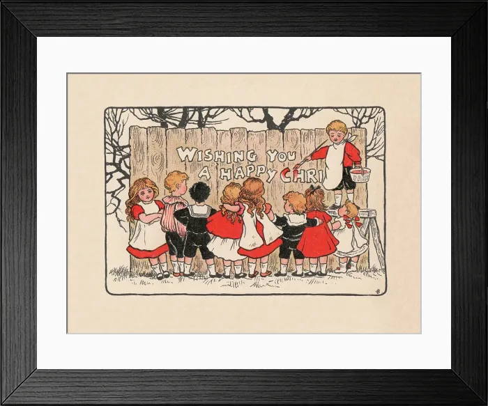 Framed Print : Celebrating Chrismas Framed Print : Celebrating Chrismas