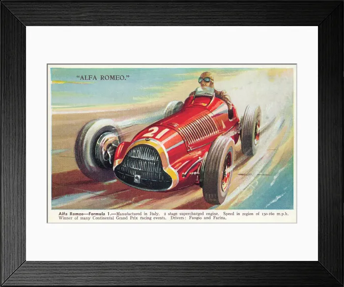 Framed Print : Alfa Romeo Framed Print : Alfa Romeo