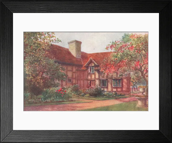 Framed Print : Shakespeare's Birthplace