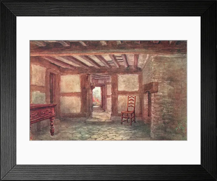 Framed Print : Shakespeare's Birthplace Framed Print : Shakespeare's Birthplace