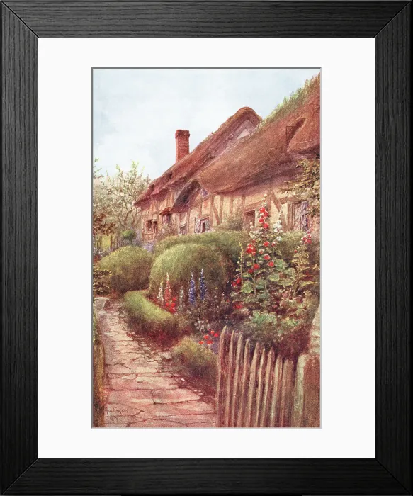 Framed Print : Anne Hathaway's Cottage Framed Print : Anne Hathaway's Cottage