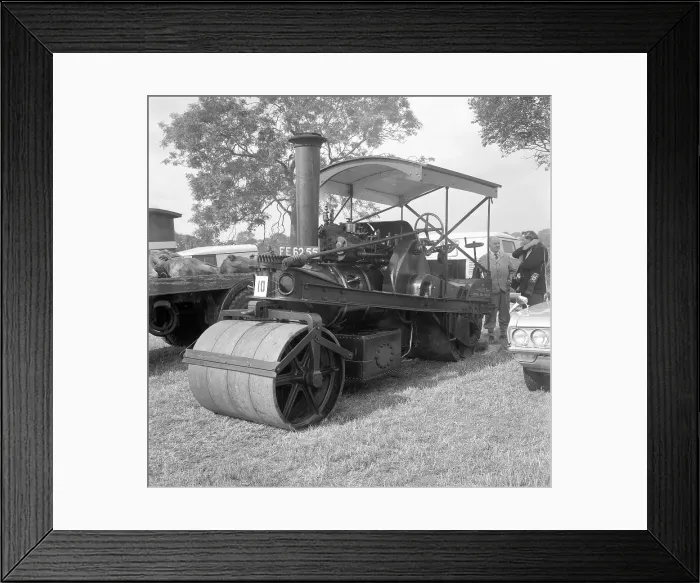 Framed Print : Robey Tandem Roller FE 6255 / number 41593 Framed Print : Robey Tandem Roller FE 6255 / number 41593
