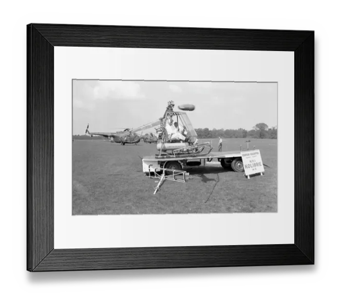 Framed Print : NHI H-3 Kolibrie G-APRZ Framed Print : NHI H-3 Kolibrie G-APRZ