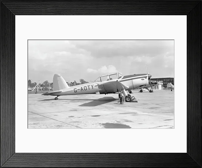 Framed Print : de Havilland DHC-1 Chipmunk 22 G-AOTY Framed Print : de Havilland DHC-1 Chipmunk 22 G-AOTY