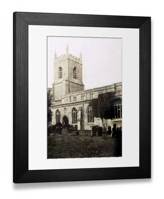 Framed Print : St Edburg's Church, Bicester, Oxfordshire Date: 1930s Framed Print : St Edburg's Church, Bicester, Oxfordshire Date: 1930s
