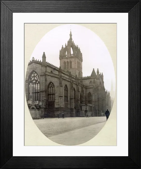 Framed Print : St Giles Cathedral, High Street, Edinburgh, Scotland Framed Print : St Giles Cathedral, High Street, Edinburgh, Scotland