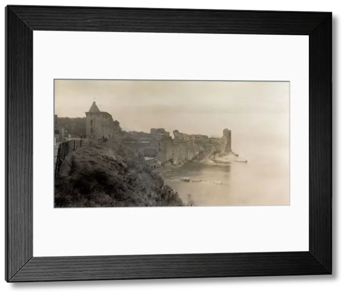 Framed Print : Ruins of the Castle, St Andrews, Fife, Scotland Date: 1930s Framed Print : Ruins of the Castle, St Andrews, Fife, Scotland Date: 1930s