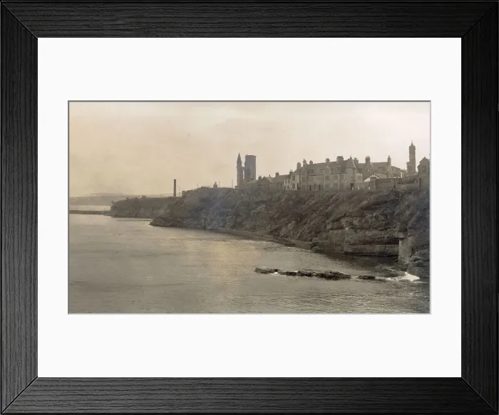Framed Print : Cathedral of St Andrew, St Andrews, Fife, Scotland - Cathedral ruins viewed from the Castle Date: 1930s Framed Print : Cathedral of St Andrew, St Andrews, Fife, Scotland - Cathedral ruins viewed from the Castle Date: 1930s