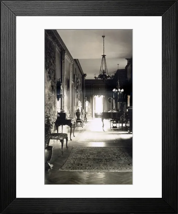 Framed Print : The Long Gallery, Kilconquhar House, Kilconquhar, Fife, Scotland Date: 1930s Framed Print : The Long Gallery, Kilconquhar House, Kilconquhar, Fife, Scotland Date: 1930s