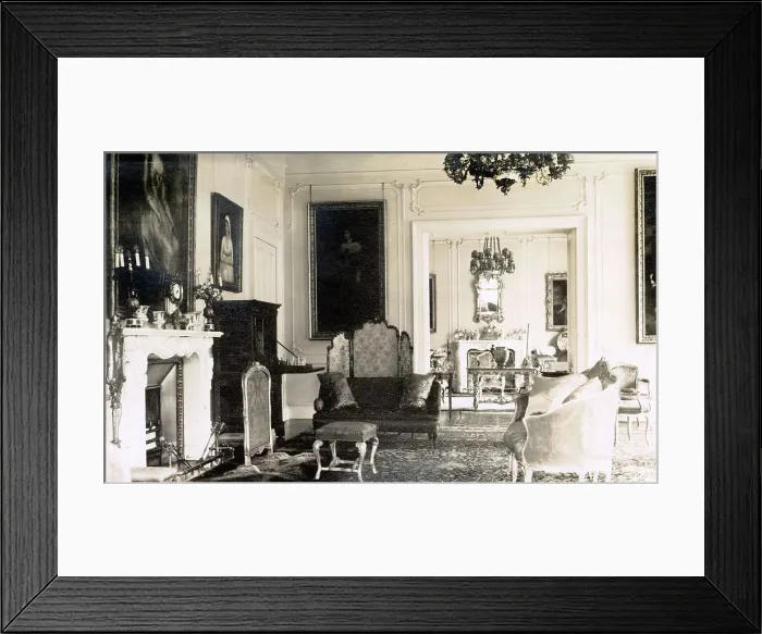 Framed Print : Drawing Room, Kilconquhar House, Kilconquhar, Fife, Scotland Date: 1930s Framed Print : Drawing Room, Kilconquhar House, Kilconquhar, Fife, Scotland Date: 1930s