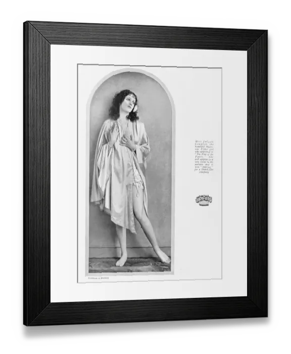 Framed Print : A portrait of the American actress Juliette Compton, 1922 Framed Print : A portrait of the American actress Juliette Compton, 1922