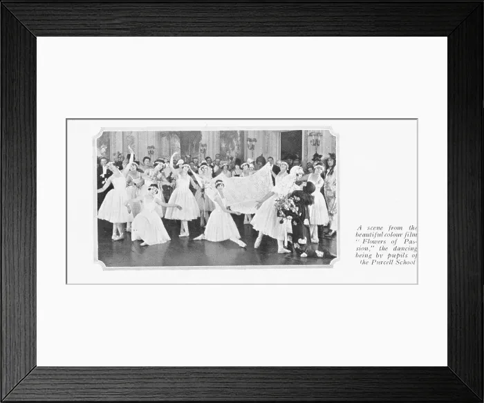 Framed Print : British silent film Flames of Passion (Flowers of Passion) Framed Print : British silent film Flames of Passion (Flowers of Passion)