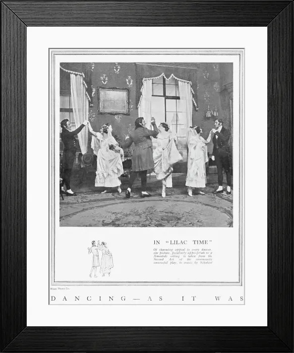 Framed Print : A scene from the play Lilac Time, December 1923 Framed Print : A scene from the play Lilac Time, December 1923
