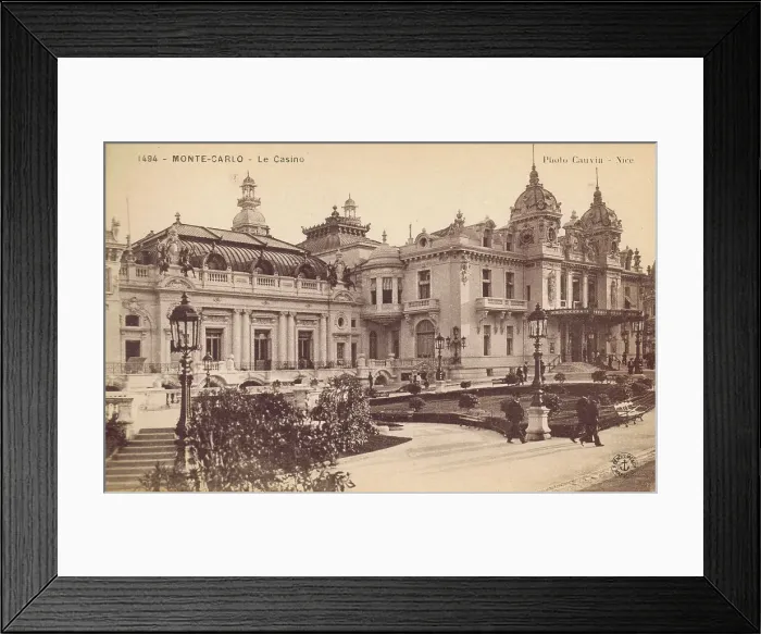 Framed Print : A view of the Casino at Monte Carlo, 1920s Framed Print : A view of the Casino at Monte Carlo, 1920s