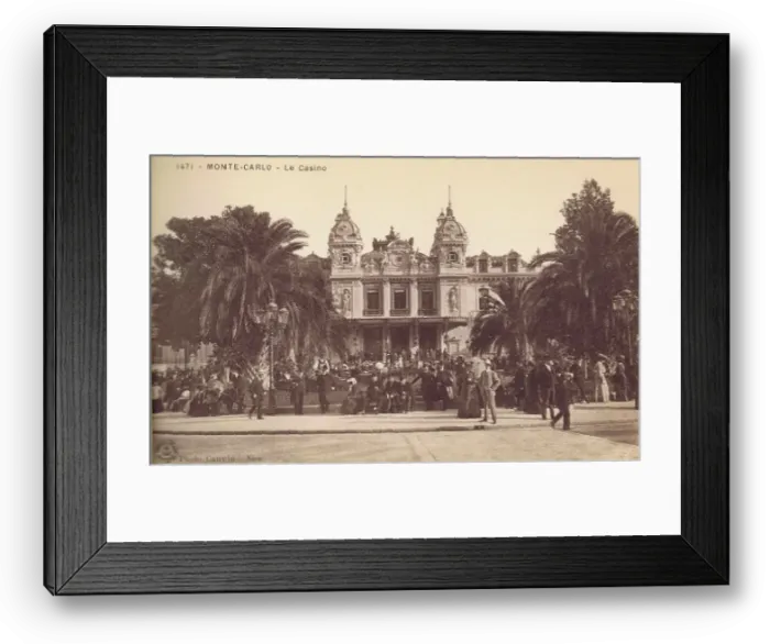 Framed Print : A view of the entrance to the Casino at Monte Carloe, 1920s Framed Print : A view of the entrance to the Casino at Monte Carloe, 1920s
