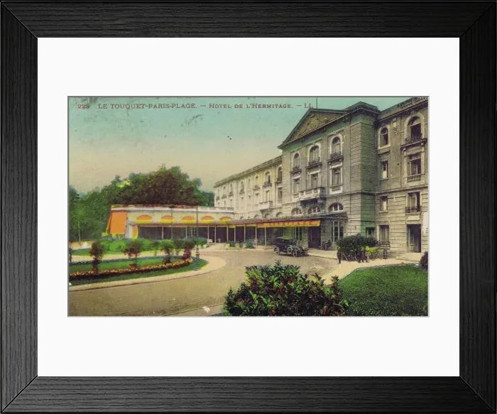Framed Print : A view of the exterior of the Hermitage Hotel, Le Touquet Framed Print : A view of the exterior of the Hermitage Hotel, Le Touquet