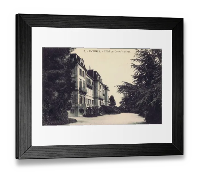 Framed Print : An external view of the Hotel du Cap d'Antibes (Eden Roc) Framed Print : An external view of the Hotel du Cap d'Antibes (Eden Roc)