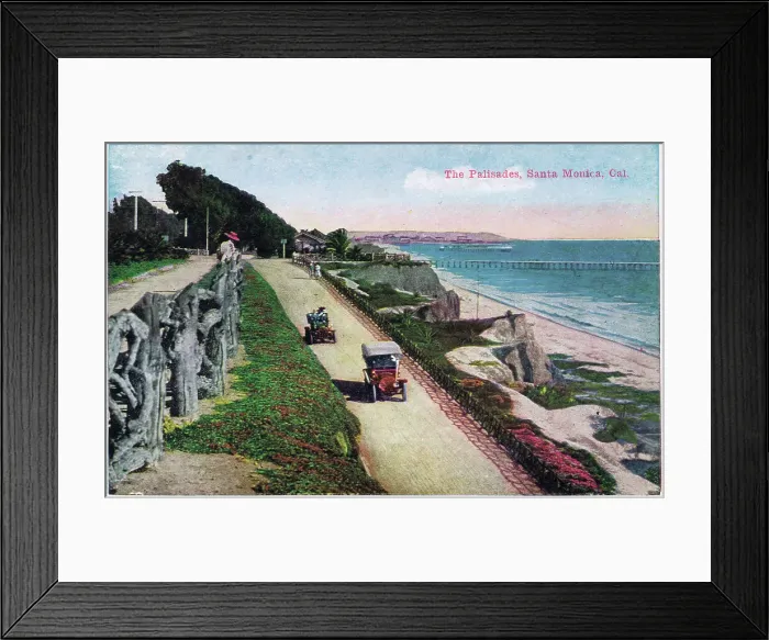 Framed Print : The Palisades, Santa Monica California Framed Print : The Palisades, Santa Monica California