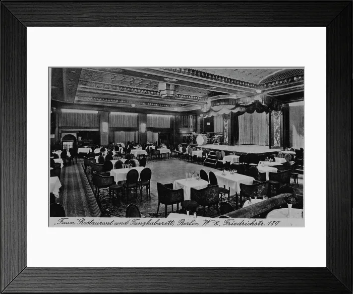 Framed Print : The interior of the Faun Restaurant, Berlin Framed Print : The interior of the Faun Restaurant, Berlin